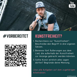 Das ist alles von der Kunstfreiheit gedeckt (Danger Dan)