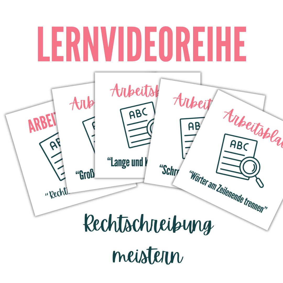 Lernvideoreihe "Rechtschreibung meistern"