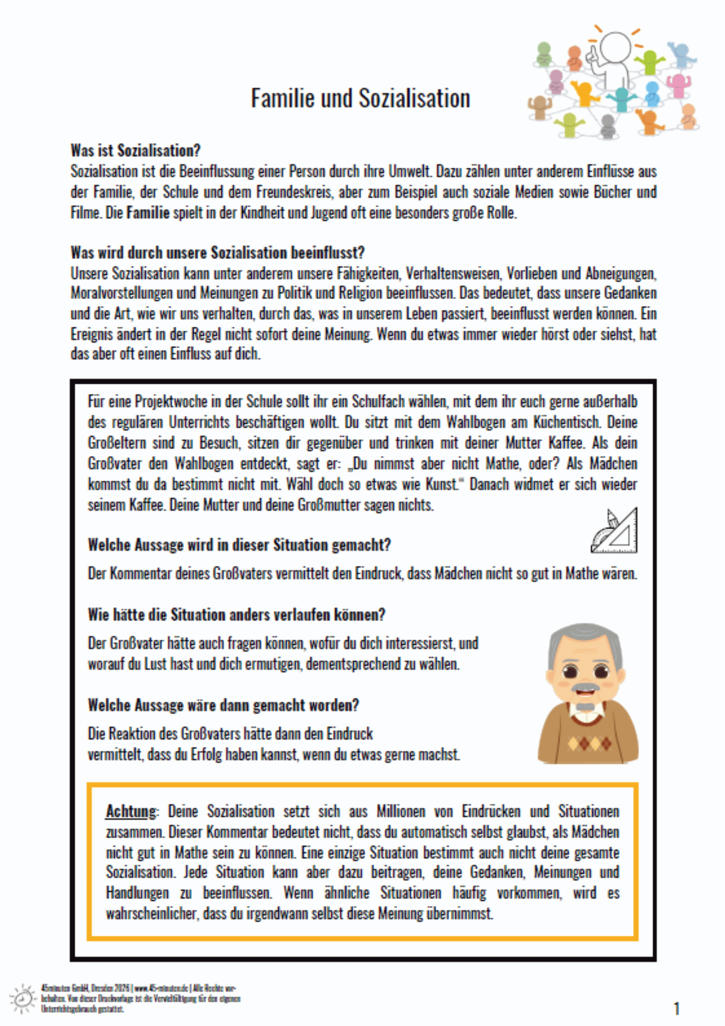 Sozialisation in der Familie – Bild 3